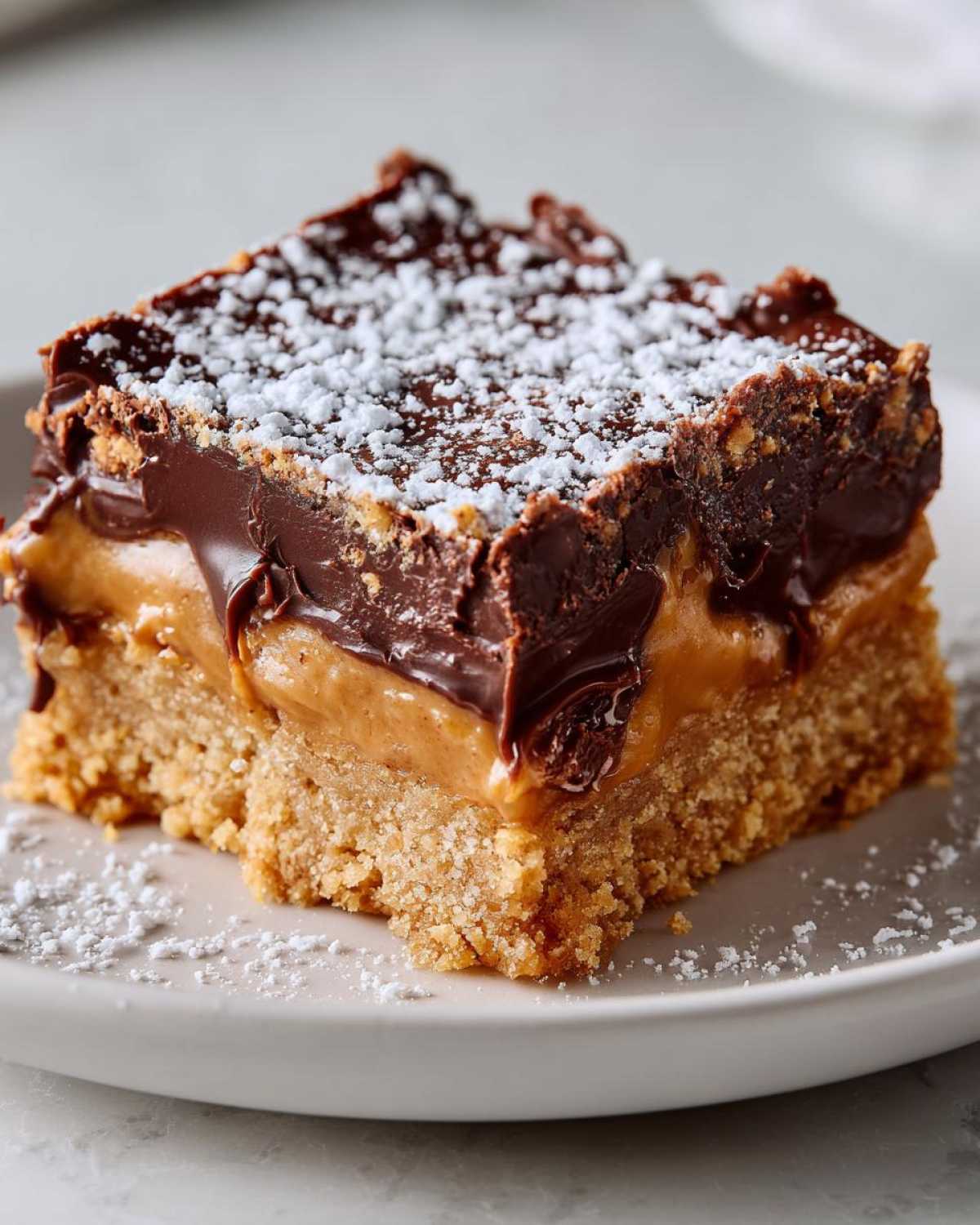 Gooey Chocolate Peanut Butter Bars - detail 1
