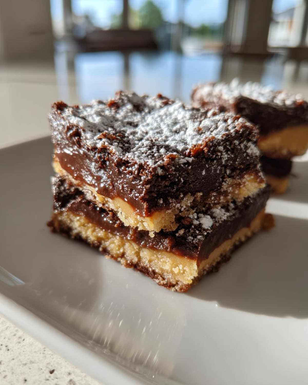 Gooey Chocolate Peanut Butter Bars - detail 2