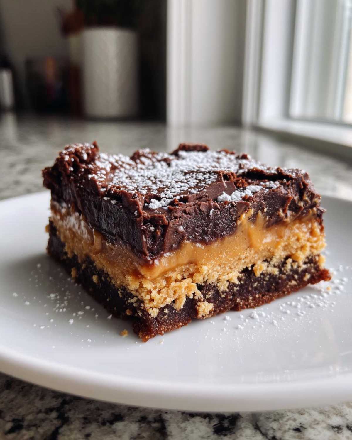 Gooey Chocolate Peanut Butter Bars - detail 3