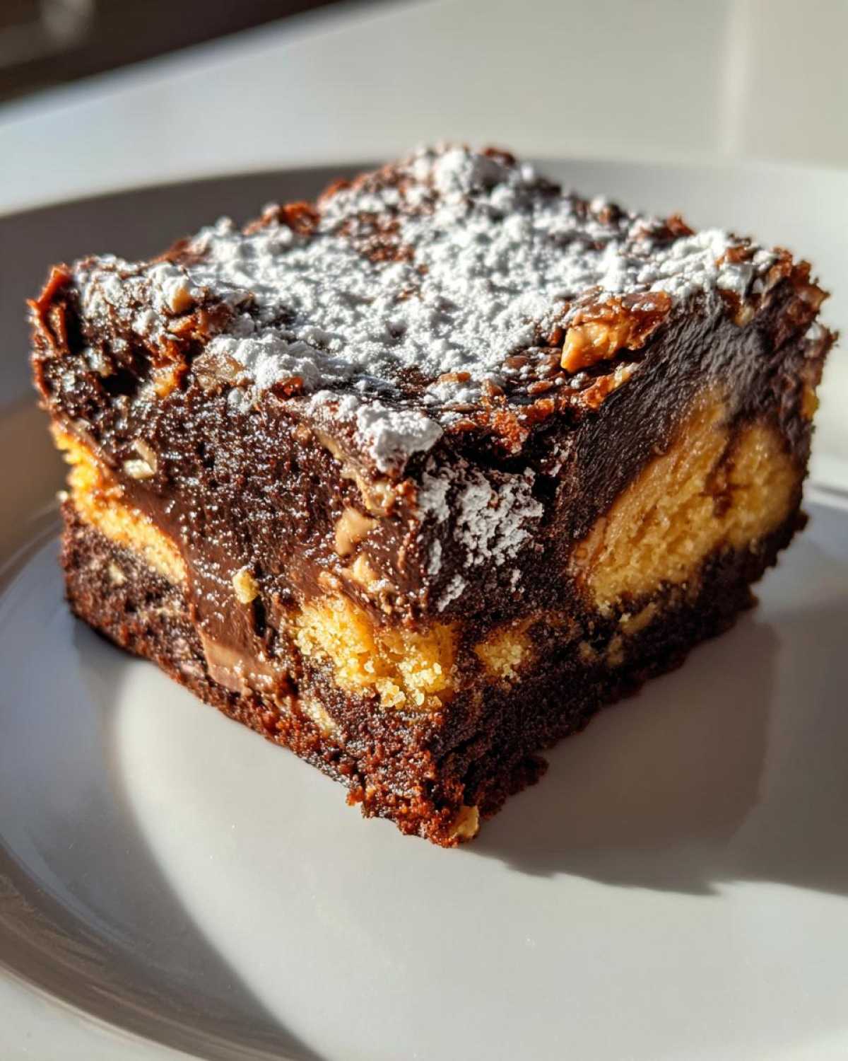 Gooey Chocolate Peanut Butter Bars - detail 4