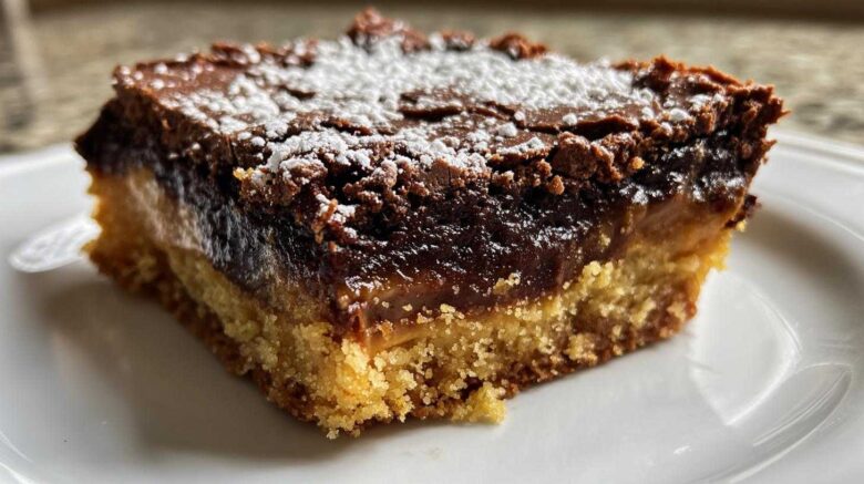 Gooey Chocolate Peanut Butter Bars