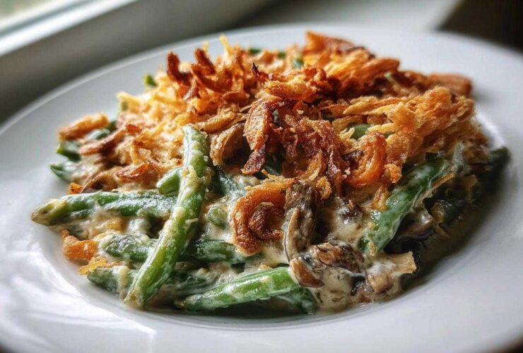 Green Bean Casserole 2.0 — No Canned Soup Needed