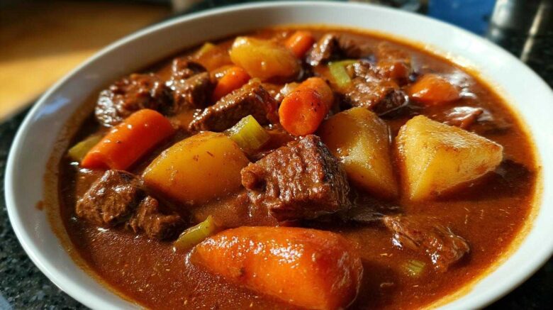 Hearty Beef Stew for Snow Days