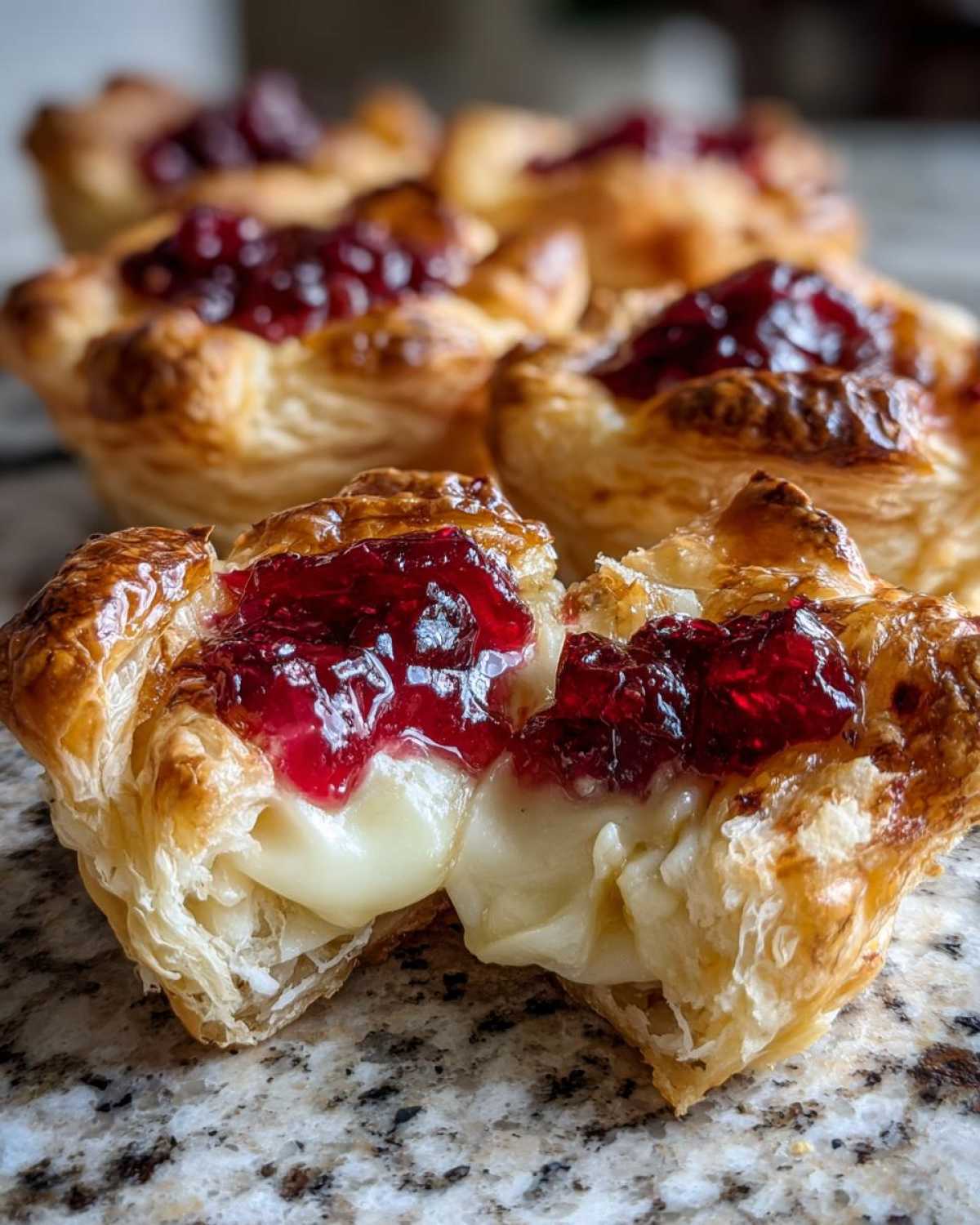 Holiday Cranberry Brie Bites - detail 1