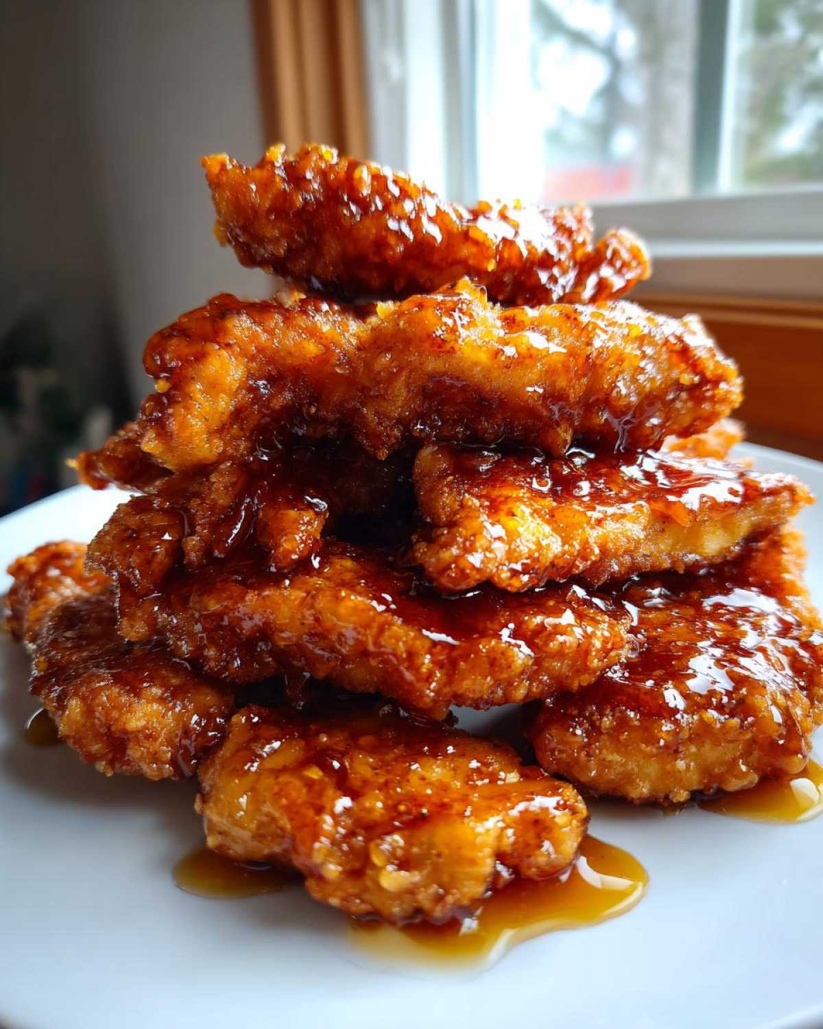 Homemade Hot Honey Chicken Strips - detail 1