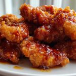 Homemade Hot Honey Chicken Strips