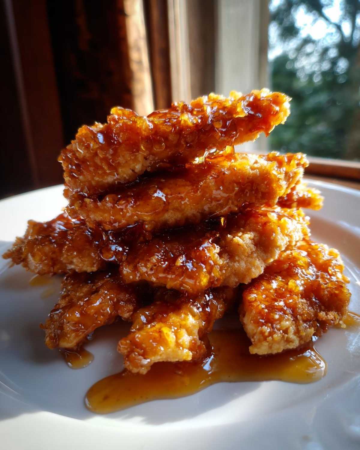 Homemade Hot Honey Chicken Strips - detail 2