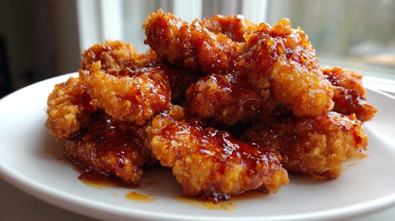Homemade Hot Honey Chicken Strips
