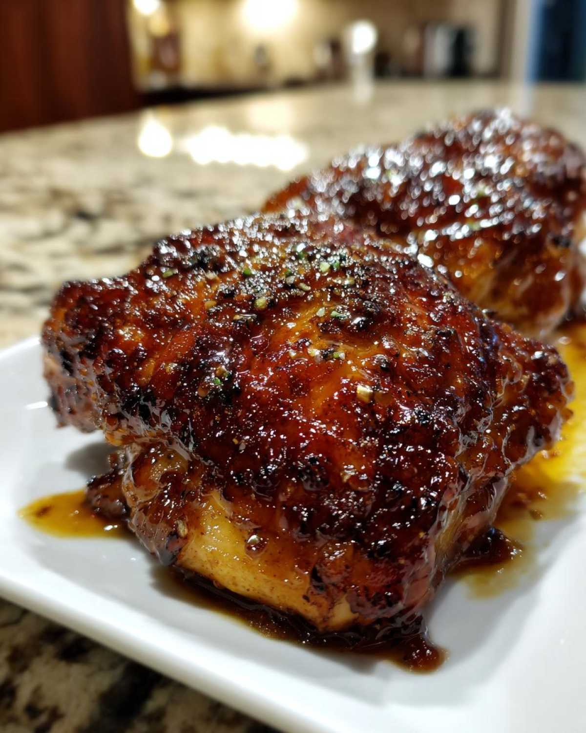 Honey Garlic Chicken Thighs - detail 2