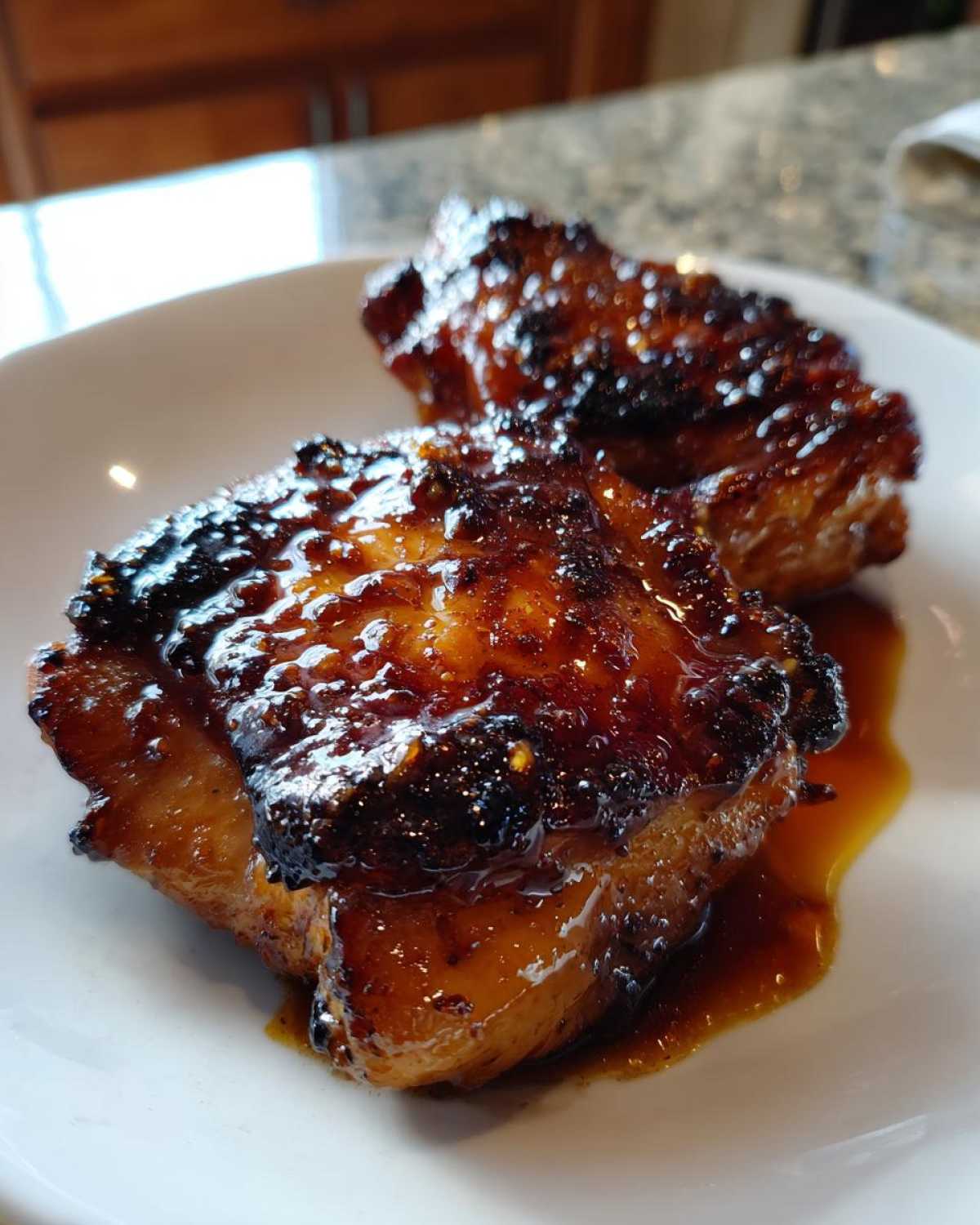 Honey Garlic Chicken Thighs - detail 3