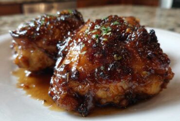Honey Garlic Chicken Thighs