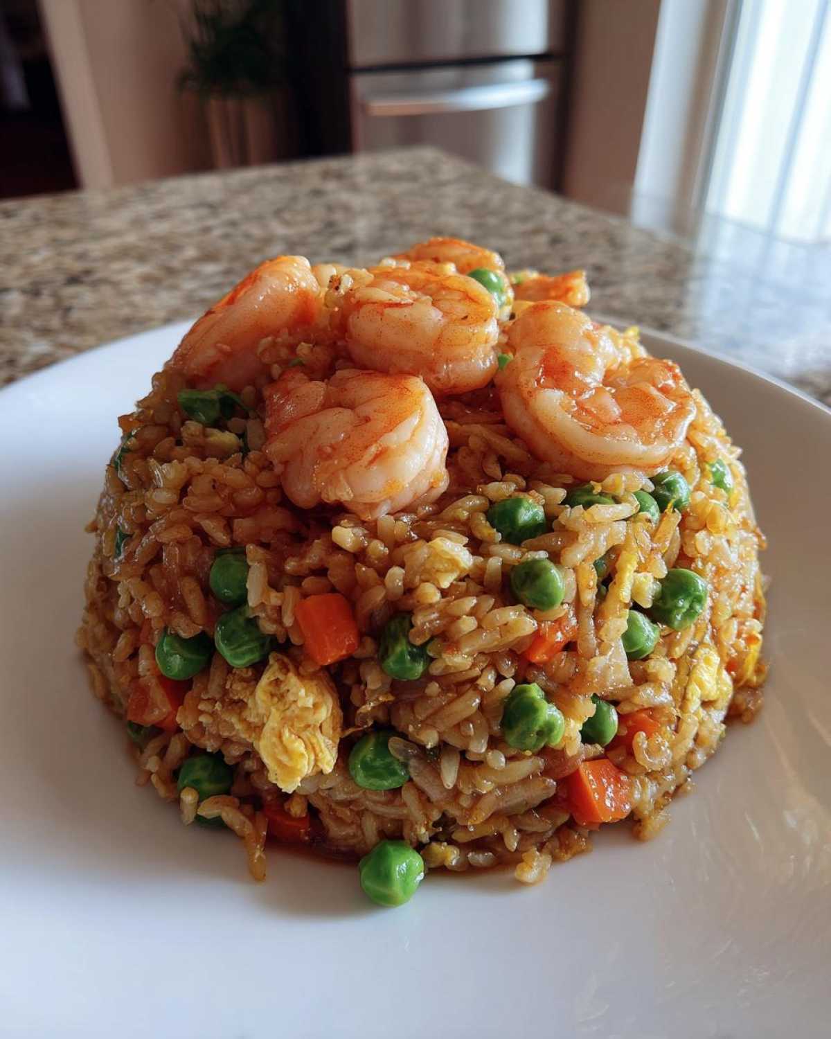 Honey Garlic Shrimp Fried Rice - detail 1