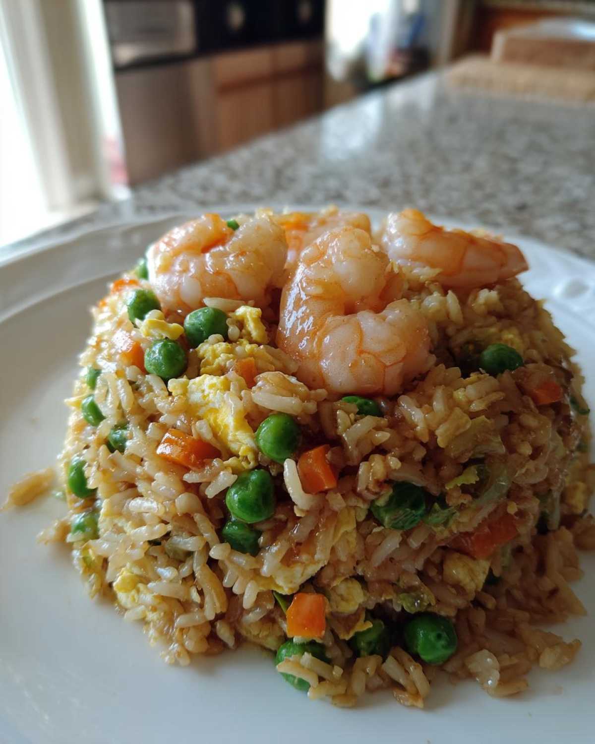 Honey Garlic Shrimp Fried Rice - detail 2