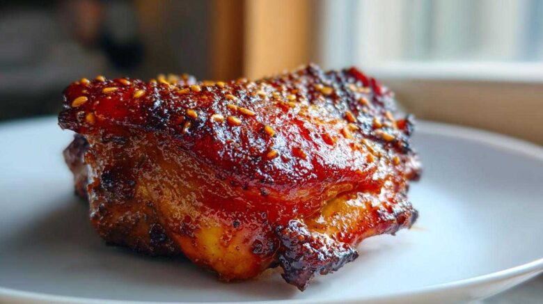 Honey Mustard Chicken Thighs