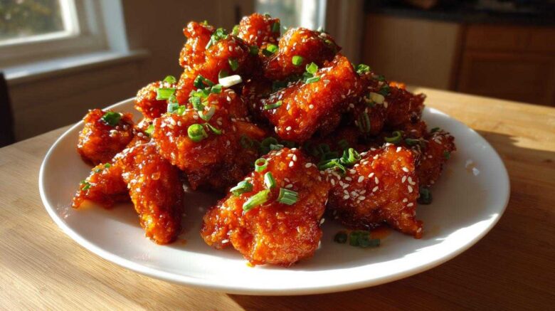 Honey Sriracha Chicken Bites