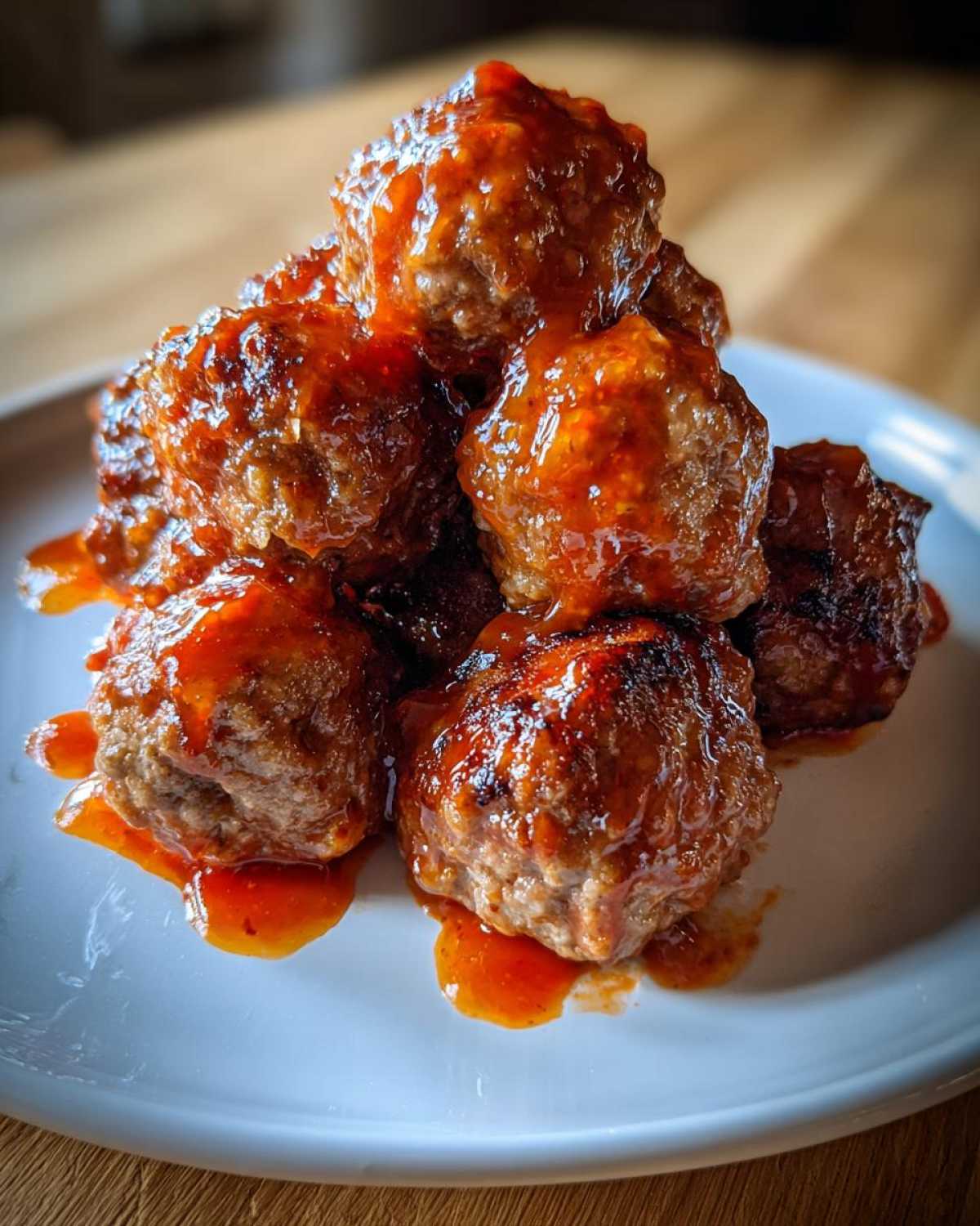 Honey Sriracha Meatballs - detail 2