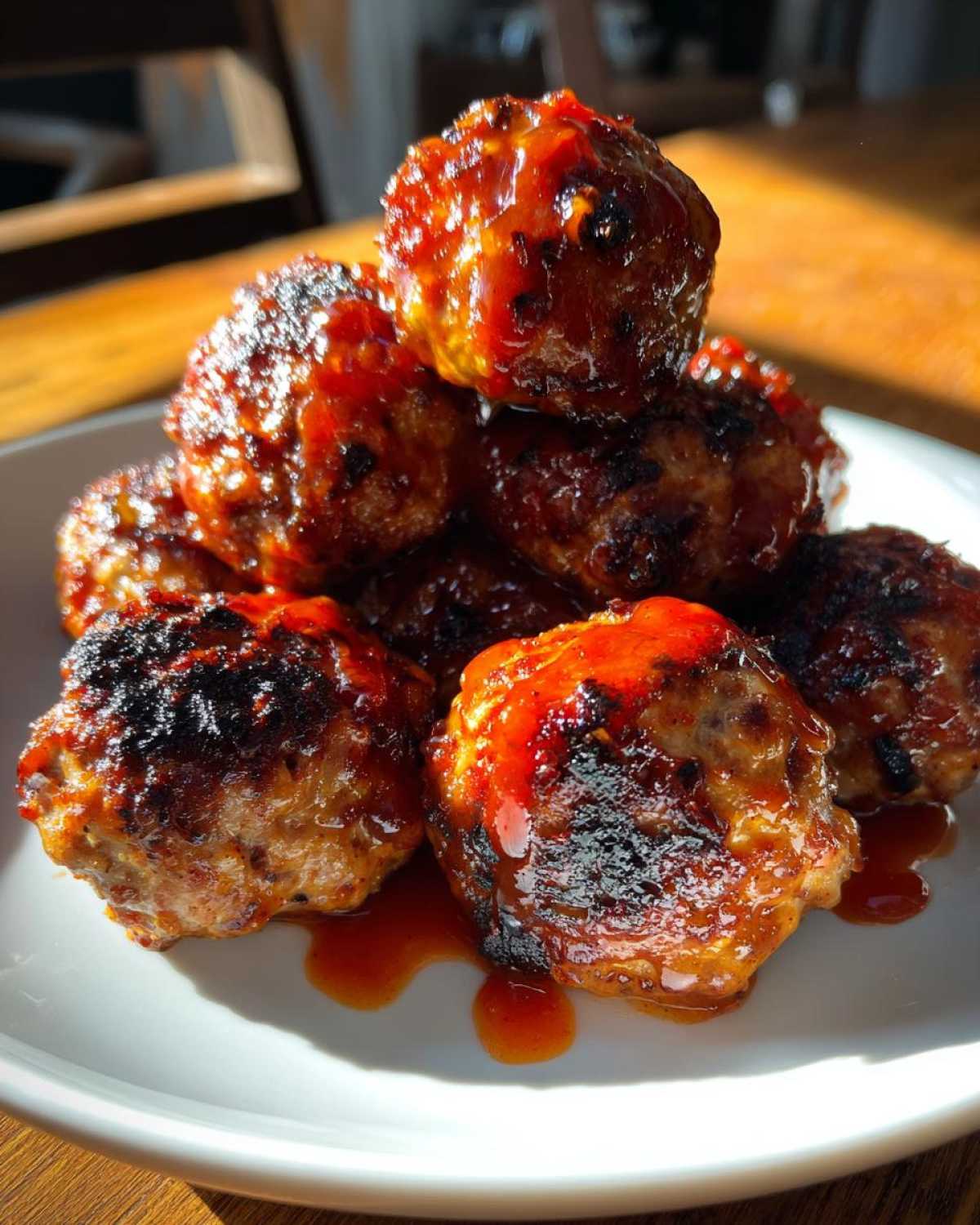Honey Sriracha Meatballs - detail 3