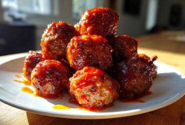 Honey Sriracha Meatballs