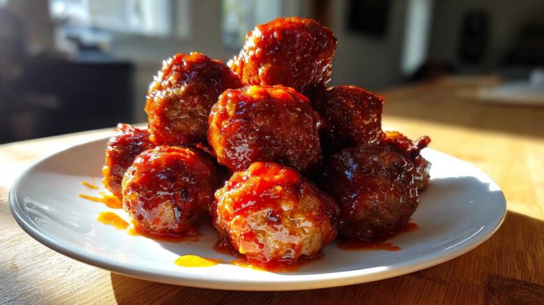 Honey Sriracha Meatballs
