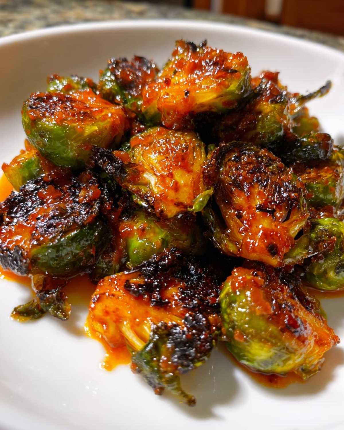 Hot Honey Brussels Sprouts - detail 4