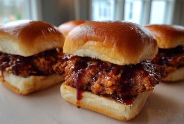 Hot Honey Chicken Sliders