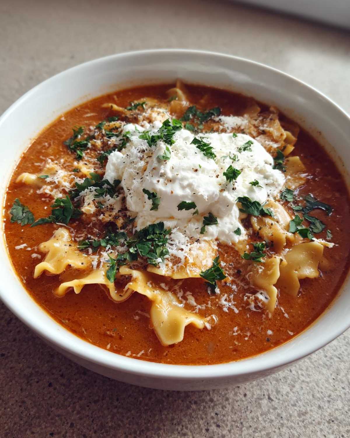 Lazy Lasagna Soup for One-Pot Comfort - detail 3