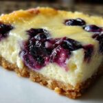 Lemon Blueberry Cheesecake Bars