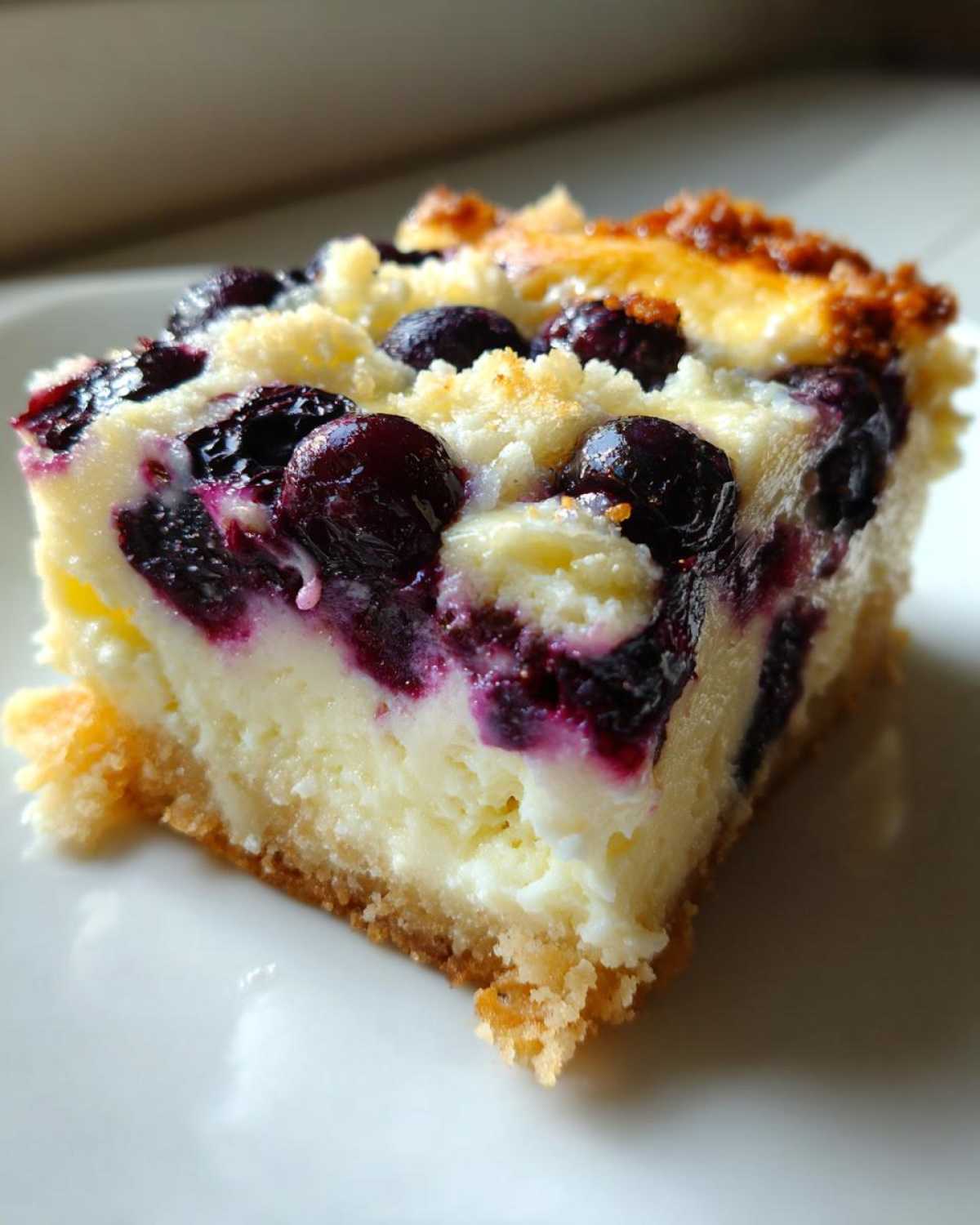 Lemon Blueberry Cheesecake Bars - detail 2