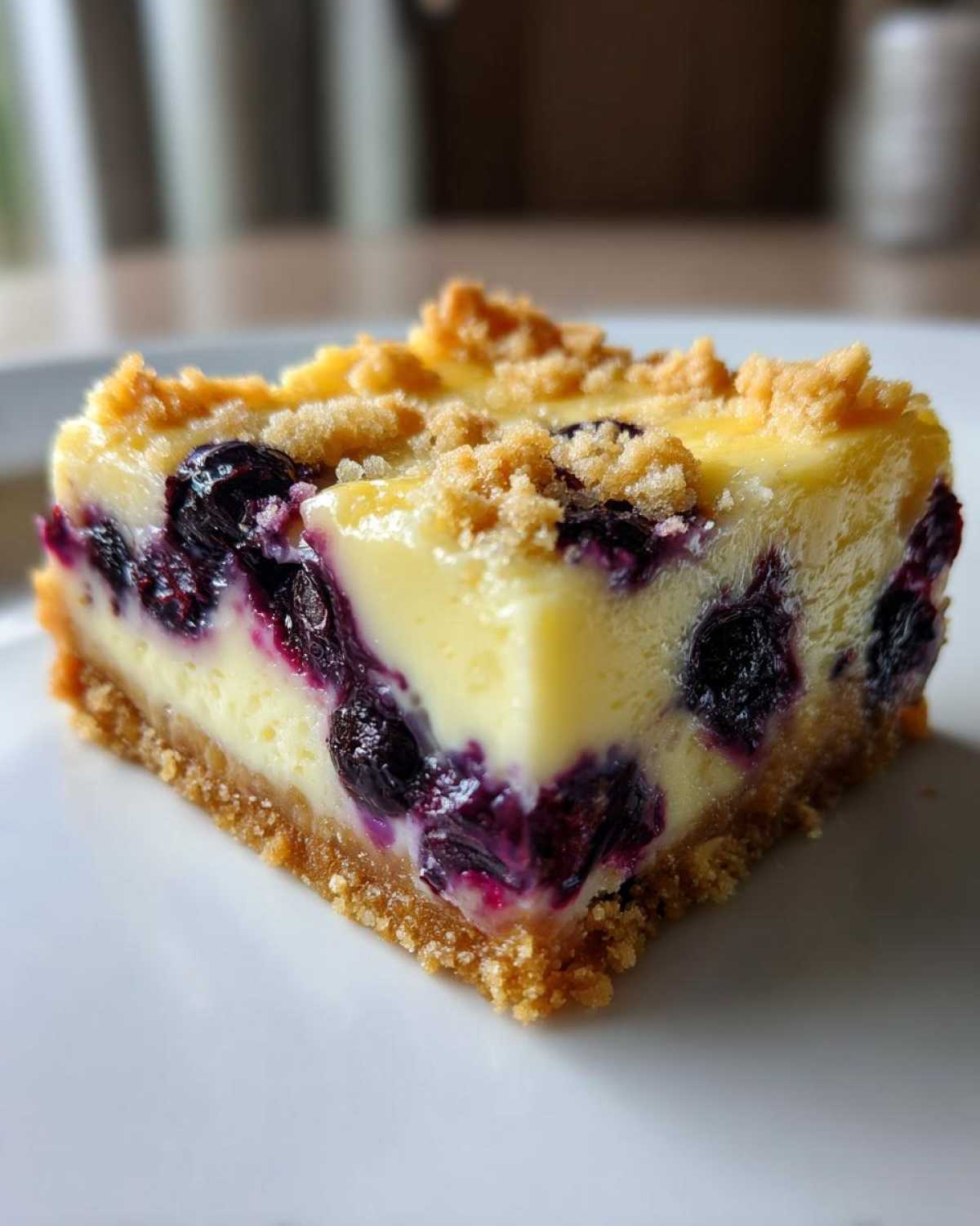 Lemon Blueberry Cheesecake Bars - detail 3
