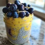 Lemon Blueberry Chia Pudding