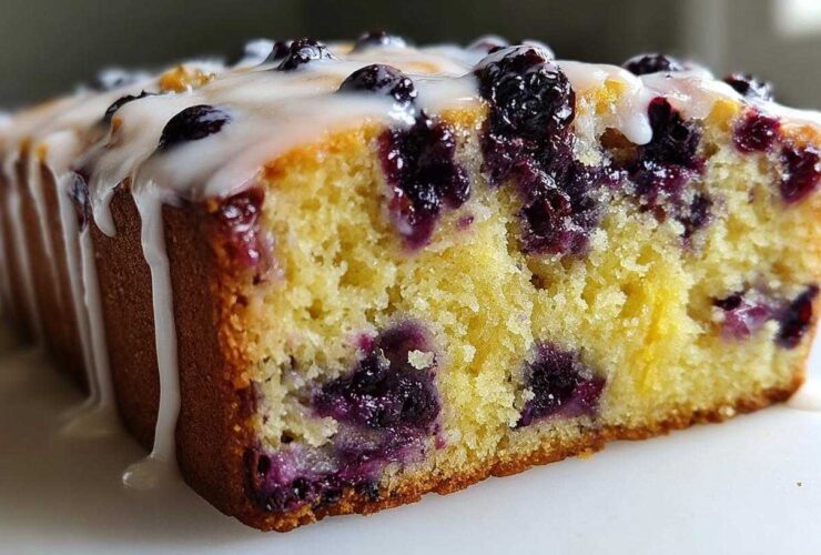 Lemon Blueberry Loaf That Never Fails