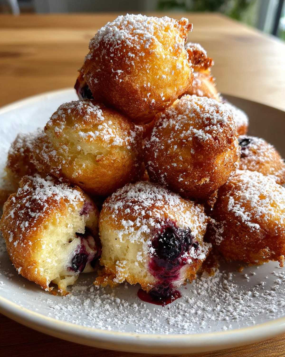 Lemon Blueberry Pancake Bites - detail 1