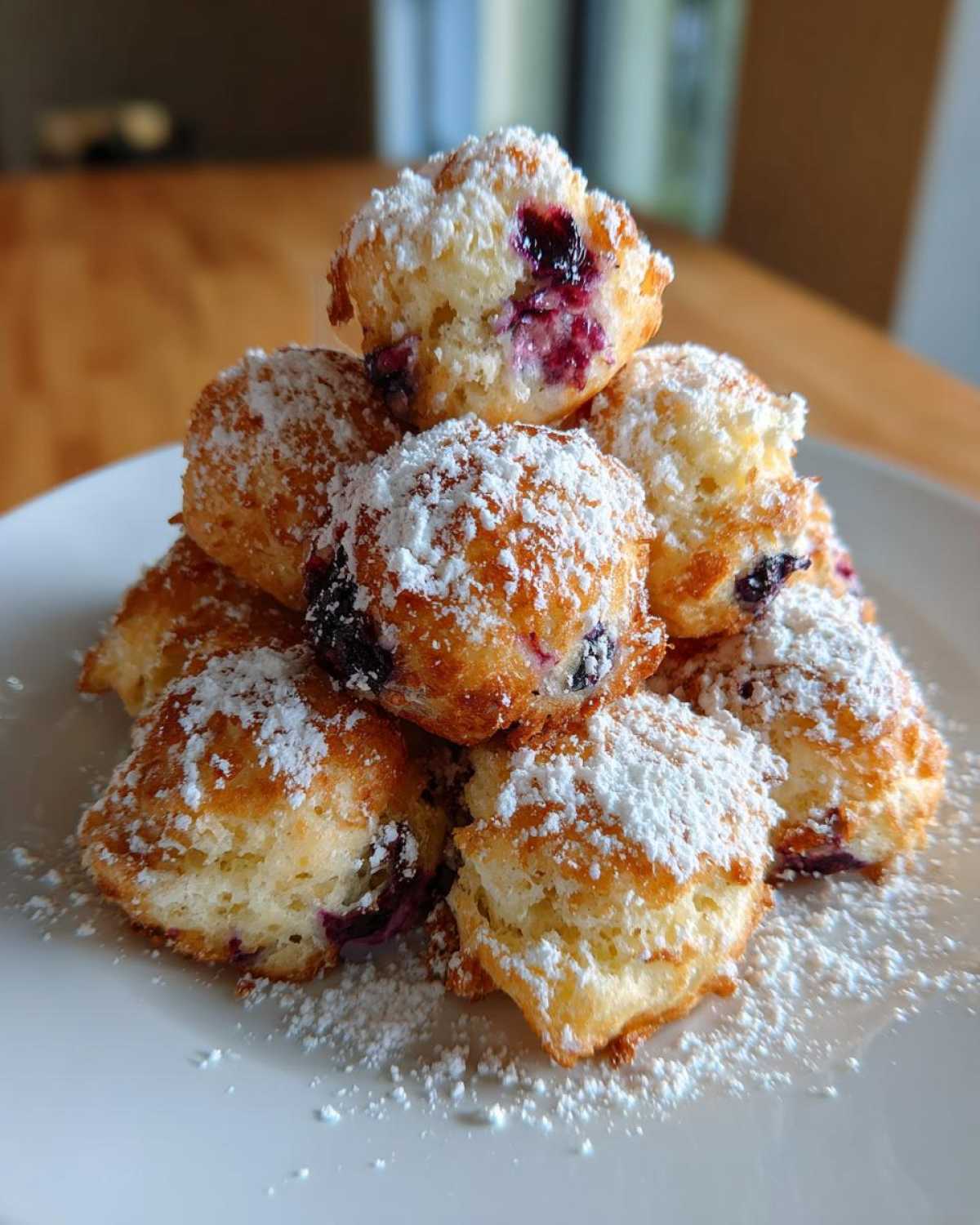 Lemon Blueberry Pancake Bites - detail 2