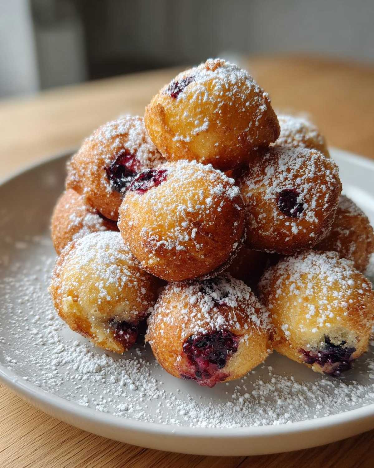Lemon Blueberry Pancake Bites - detail 3