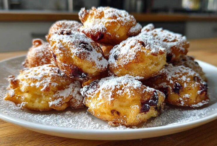 Lemon Blueberry Pancake Bites
