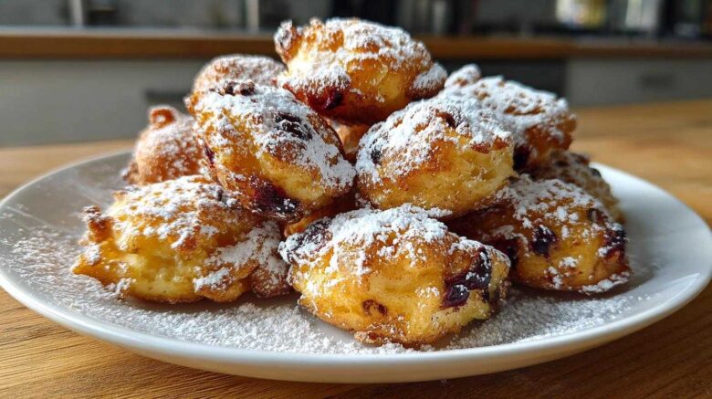 Lemon Blueberry Pancake Bites