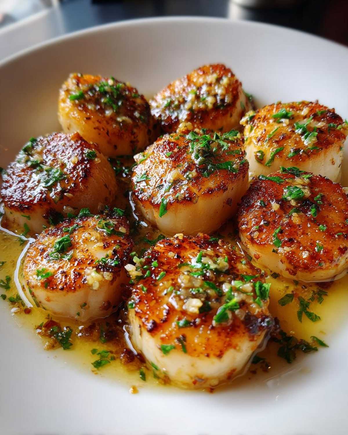 Lemon Butter Scallops - detail 4