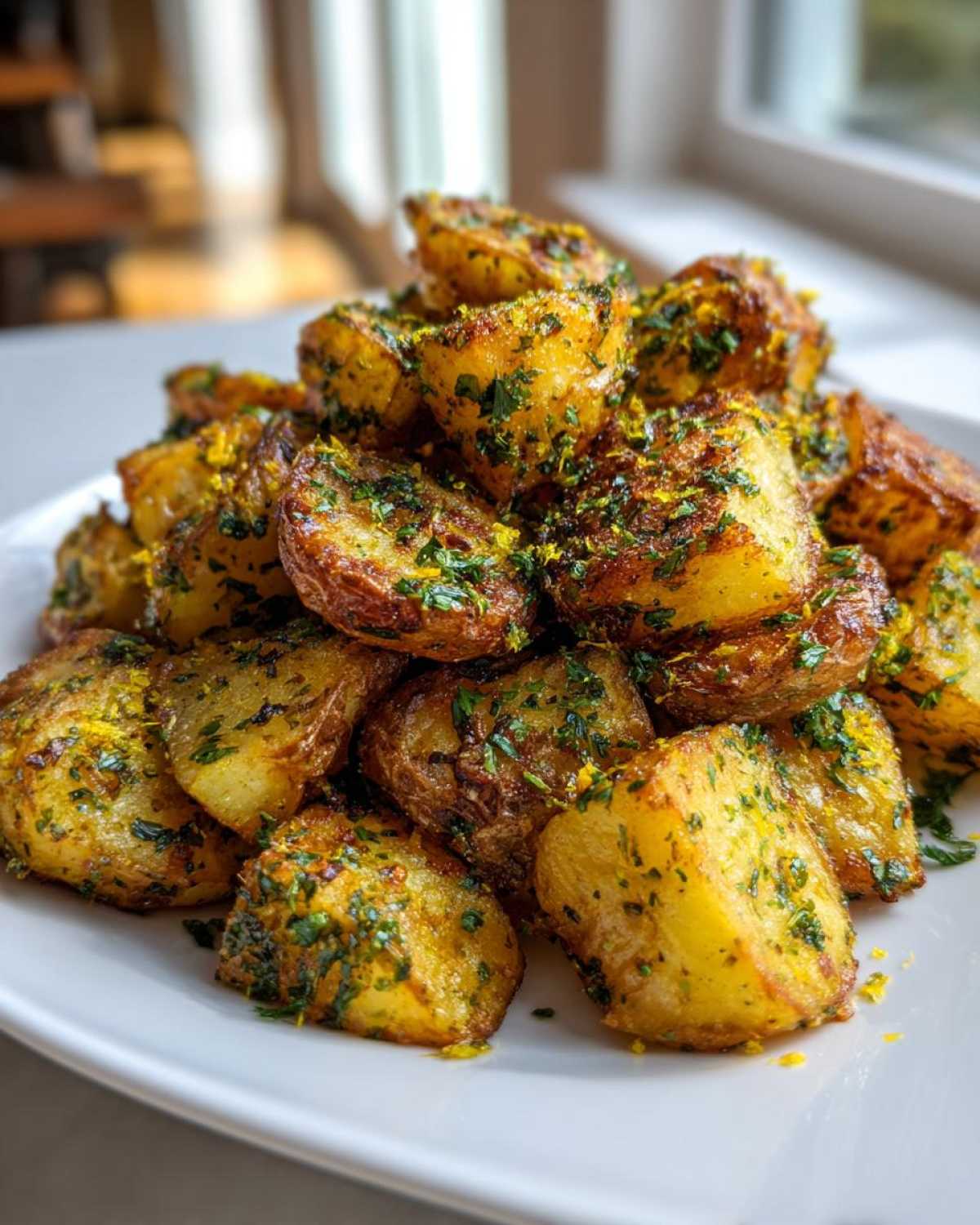 Lemon Garlic Roasted Potatoes - detail 4