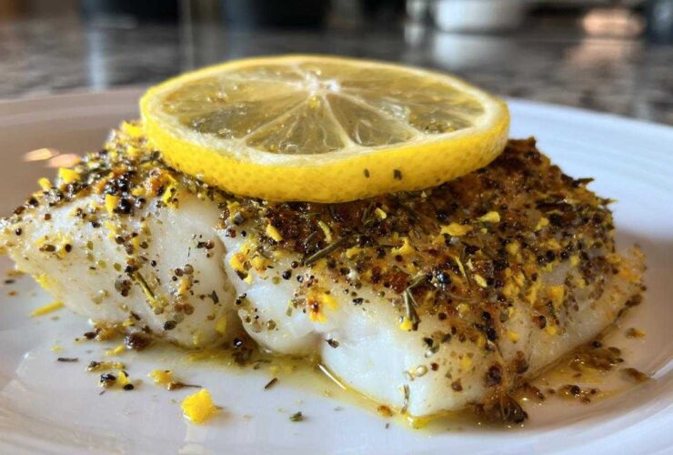 Lemon Pepper Baked Tilapia