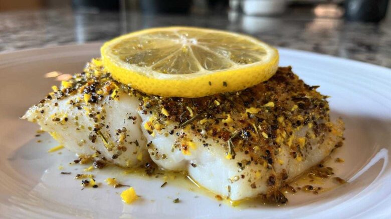 Lemon Pepper Baked Tilapia
