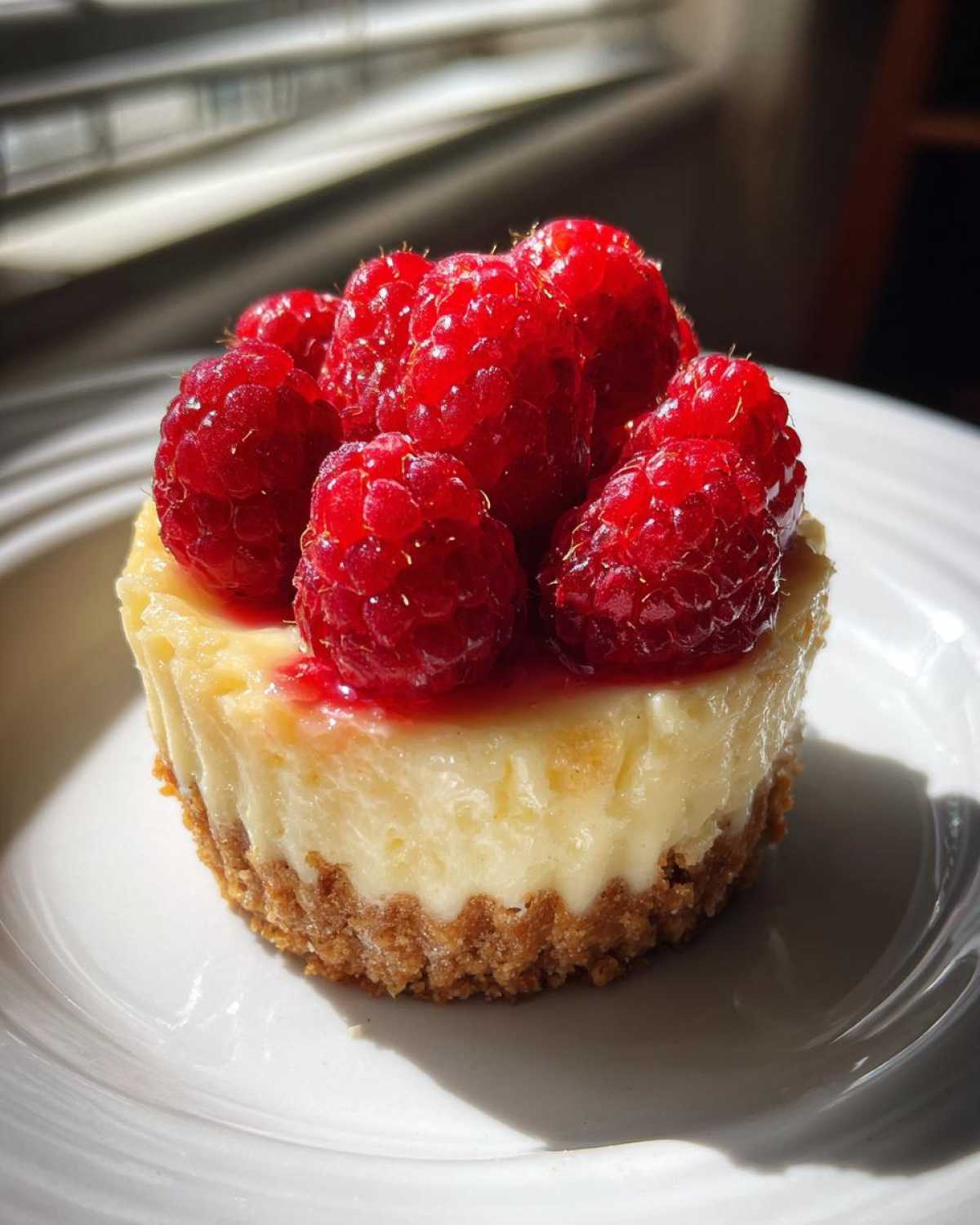 Lemon Raspberry Cheesecake Cups - detail 1