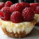 Lemon Raspberry Cheesecake Cups