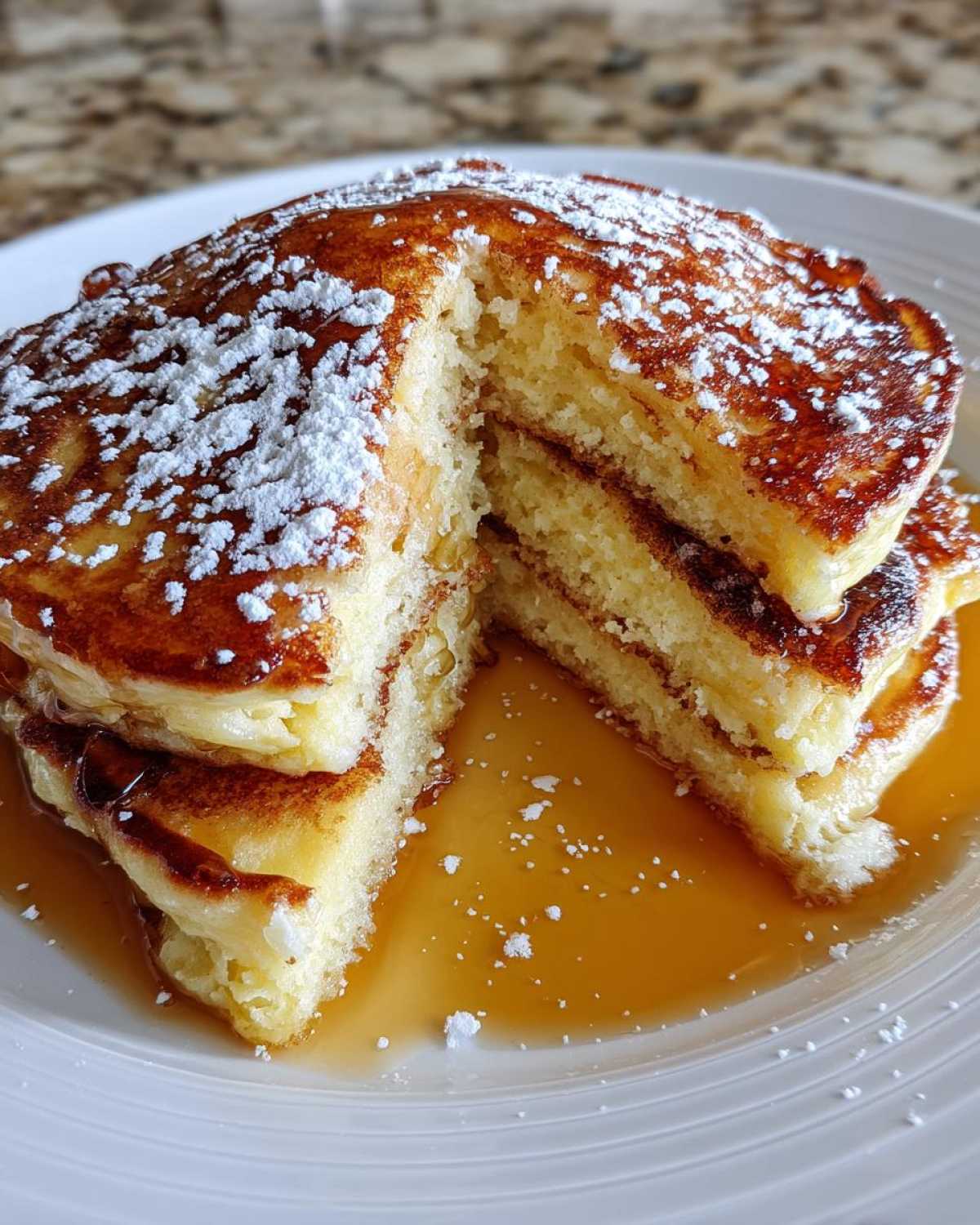 Lemon Ricotta Pancakes - detail 1