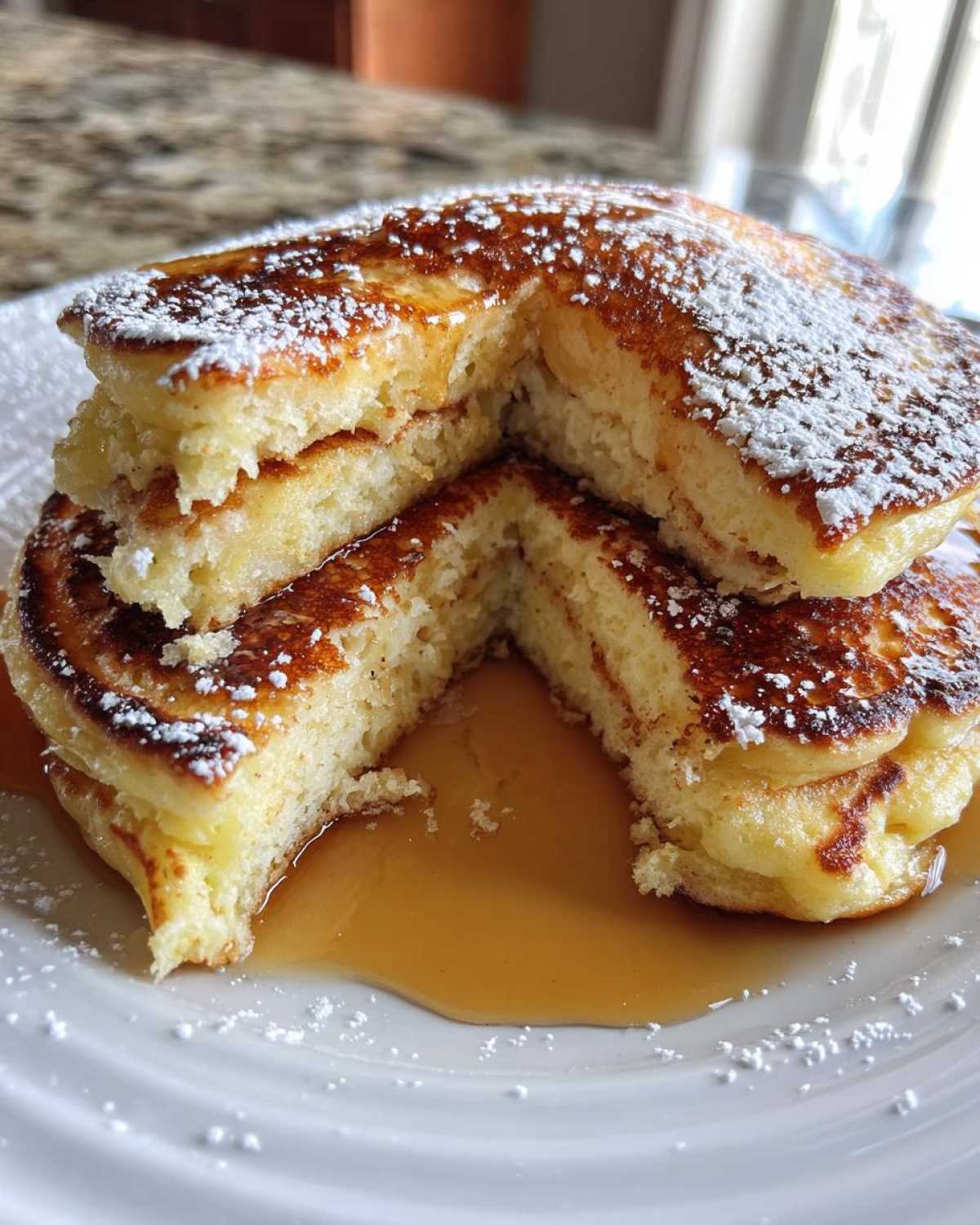 Lemon Ricotta Pancakes - detail 2