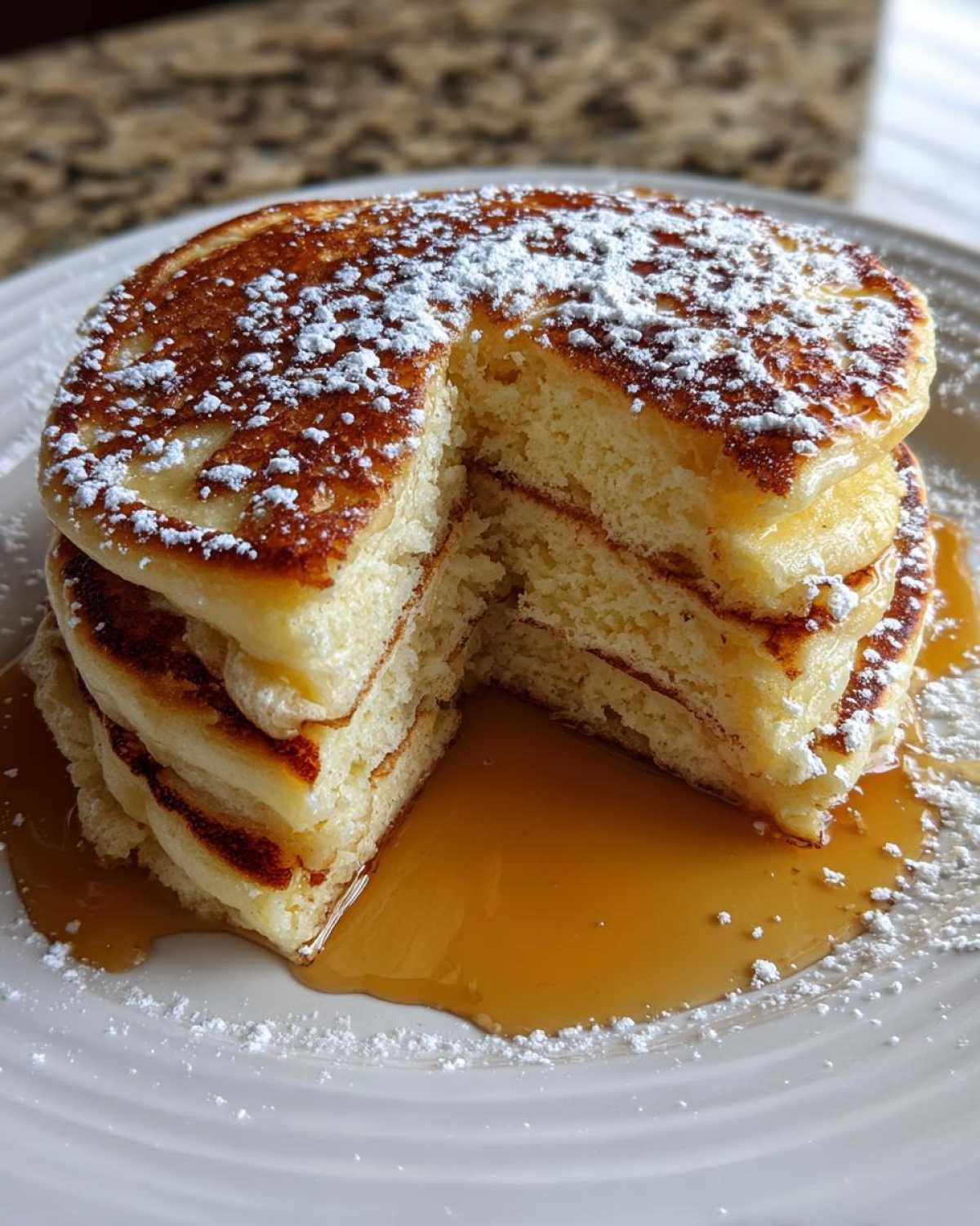 Lemon Ricotta Pancakes - detail 3