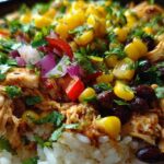 Loaded Chicken Burrito Bowls