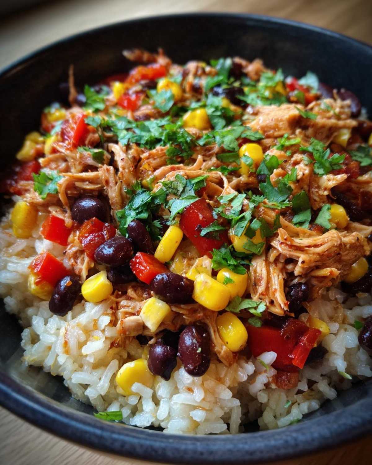 Loaded Chicken Burrito Bowls - detail 4