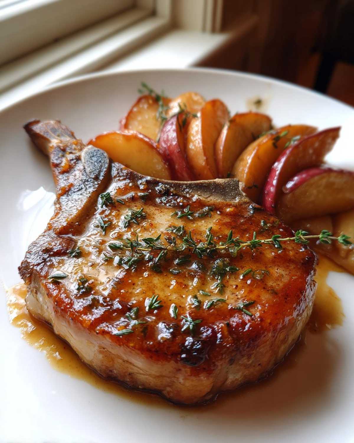 Maple Apple Pork Chops - detail 1