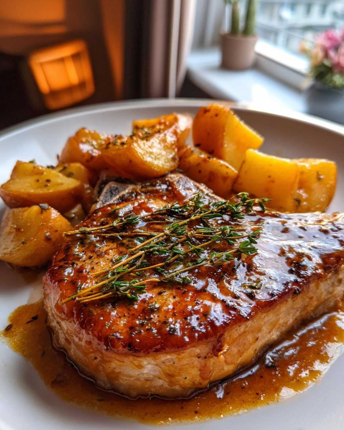 Maple Apple Pork Chops - detail 4