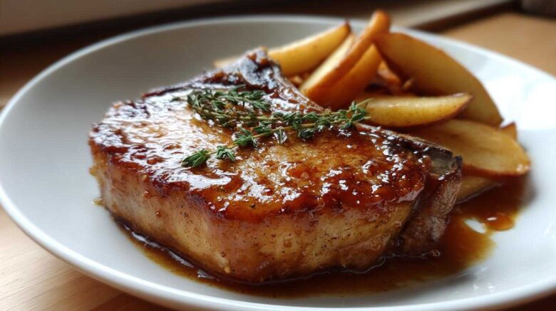 Maple Apple Pork Chops